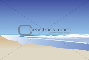 Beach abstract