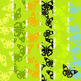 Abstract batterfly pattern