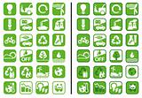 Green icons