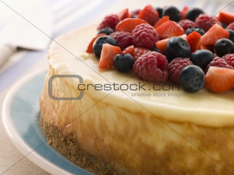 New York Cheesecake With Mixed Berries