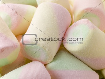 Coloured Marshmallows