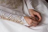 hands of young bride