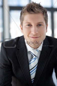 Attractive Smiling Businessman
