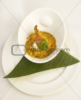 Indian curry dish