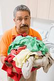 Man Doing Laundry