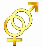 3D Golden Gender Union