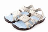 Sport sandals isolated 