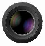 Vector illustration of camera lenses 