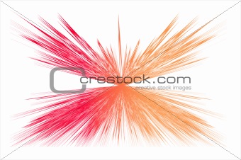 Abstract explosion background
