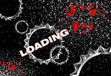 Abstract gears  background