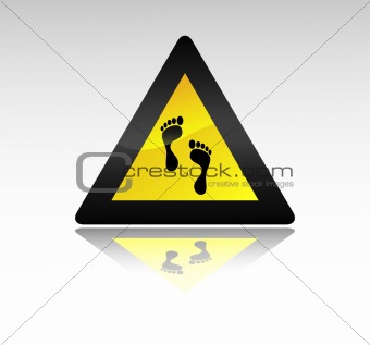 foot sign