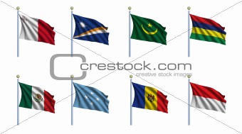 World Flag Set 15