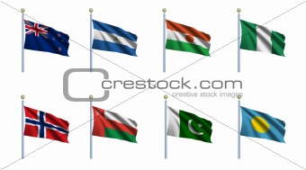 World Flag Set 17