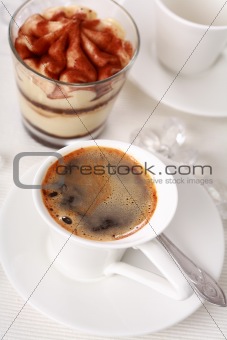 Coffee with dessert