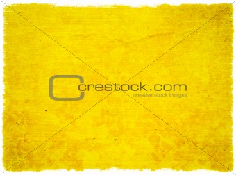 grunge yellow floral background isolated 