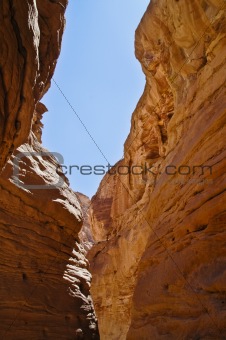 Walls and cliffs of Colored Canyon