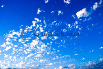 White Clouds ~ Blue Sky 