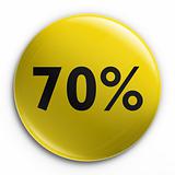 Badge - 70 percent off