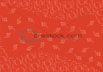 abstraction red background
