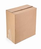 single cardboard box