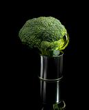 broccoli on a tin can