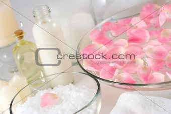 rose petal spa