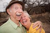 Happy Senior Couple Outdoors