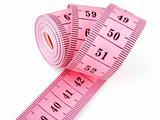 pink measuring tape