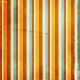 Grunge shabby striped background in orange and blue