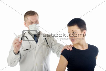 Doctor and girl