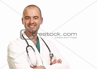 portrait of young doctor
