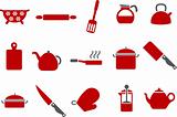 Cooking Tools Icon Set