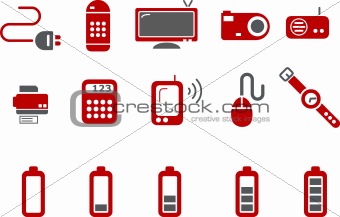 Electronic Icon Set