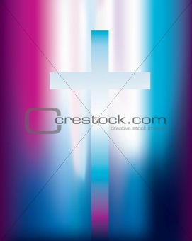 christian cross light