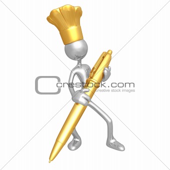 Chef Holding Pen