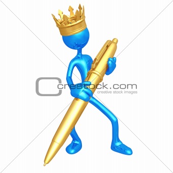 King Holding Pen