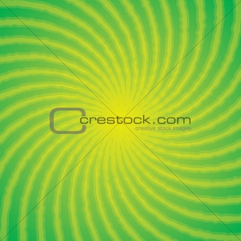 Green Swirl Background
