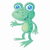 Happy Frog Character