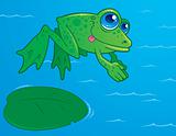 Diving Frog