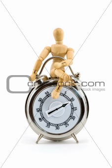 A Man on Time - Mini Mannequin with Timer