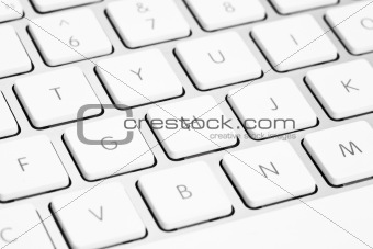 Detail of a modern computer keyboard
