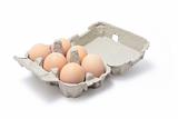 Eggs in Egg Carton