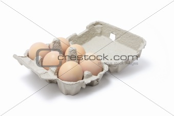 Eggs in Egg Carton