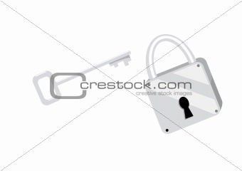 the padlock and the key