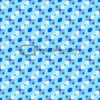 blue repeating pattern