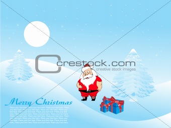 merry xmas background with place for text