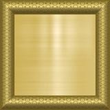 gold background in frame