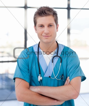 Happy Male Doctor 
