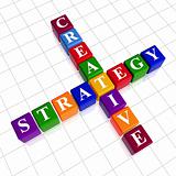 color creative strategy like crossword