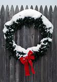 Snowy Christmas wreath